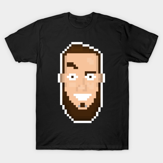 Pixel Art Logo T-Shirt by Ken_Rampage